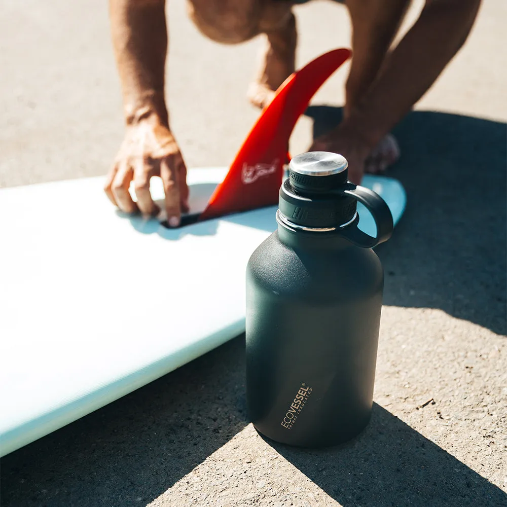 The Boss - 64 oz Growler with Screw Top & Infuser