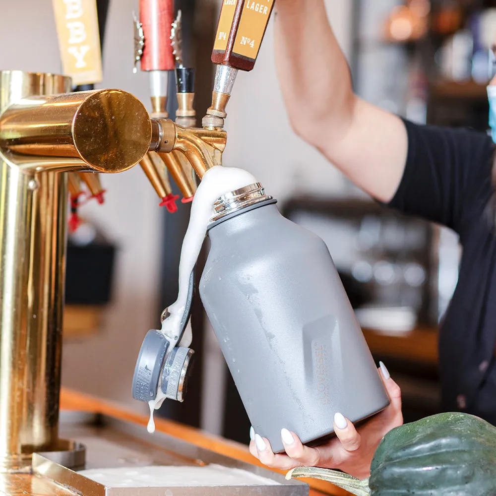 The Boss - 64 oz Growler with Screw Top & Infuser
