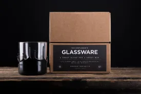 The Gentleman's Glassware | Black Wax Dipped Whiskey Glasses | Manready Mercantile