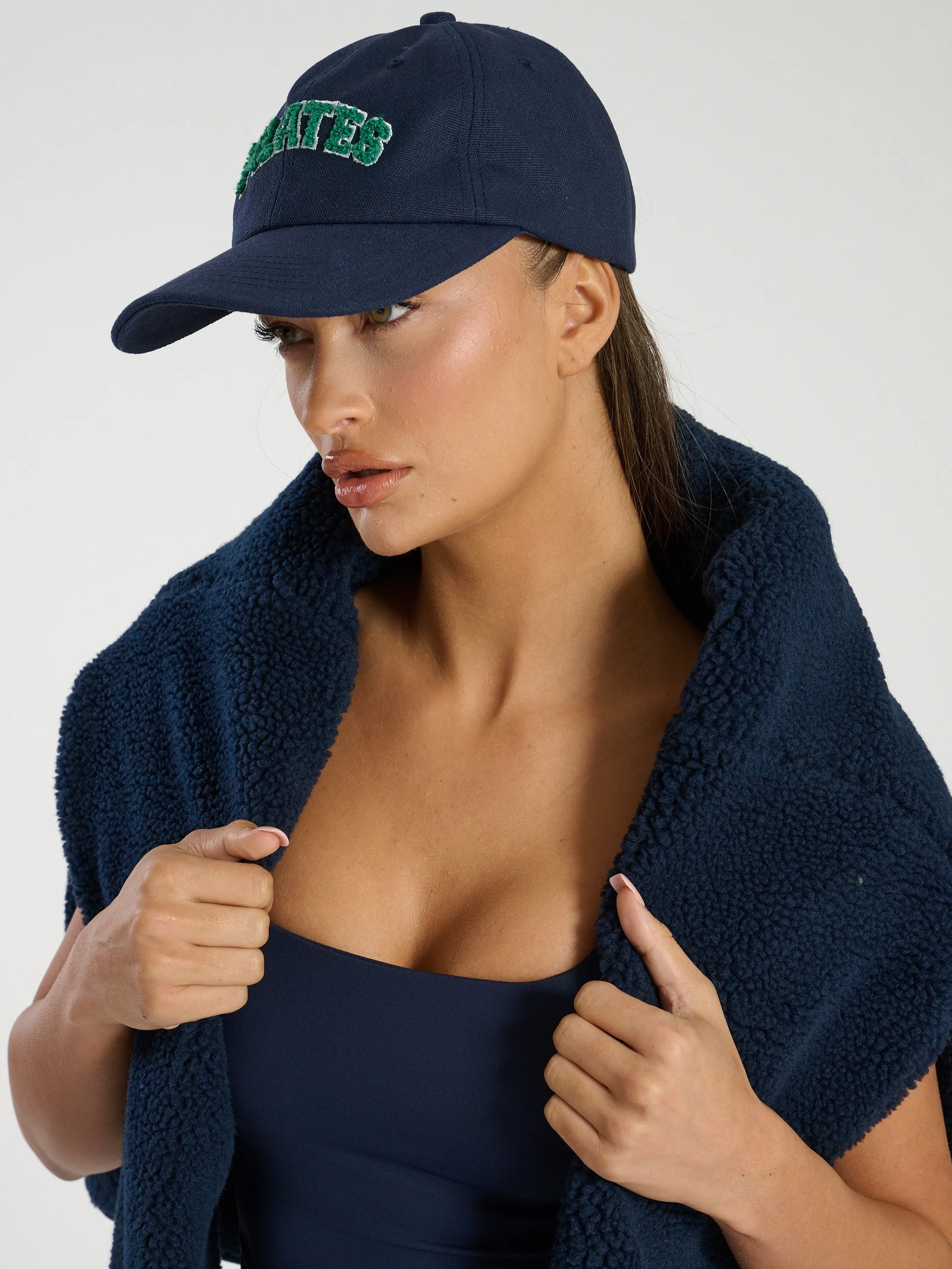The 'Go-To' Pilates Cap In Navy