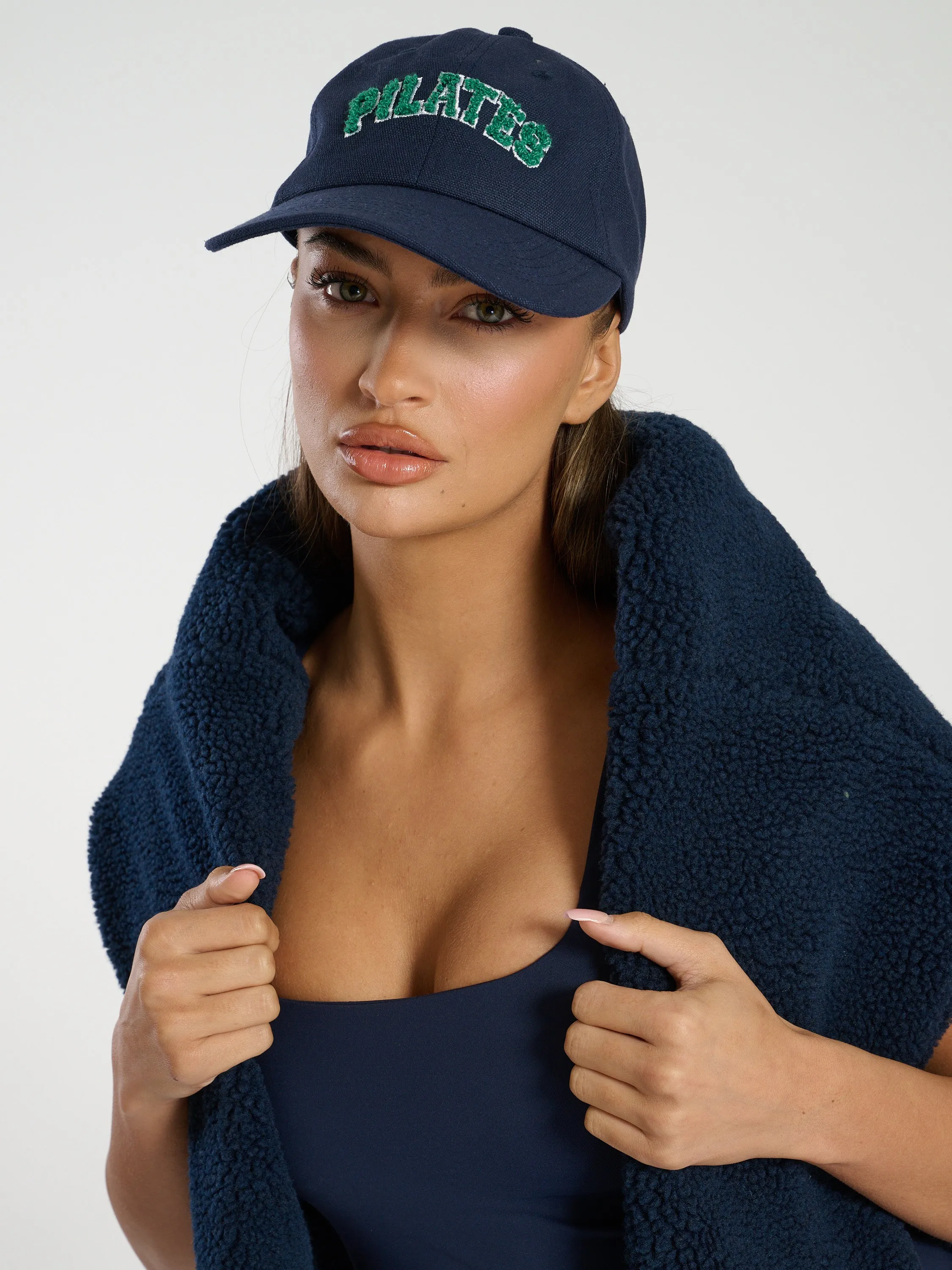 The 'Go-To' Pilates Cap In Navy
