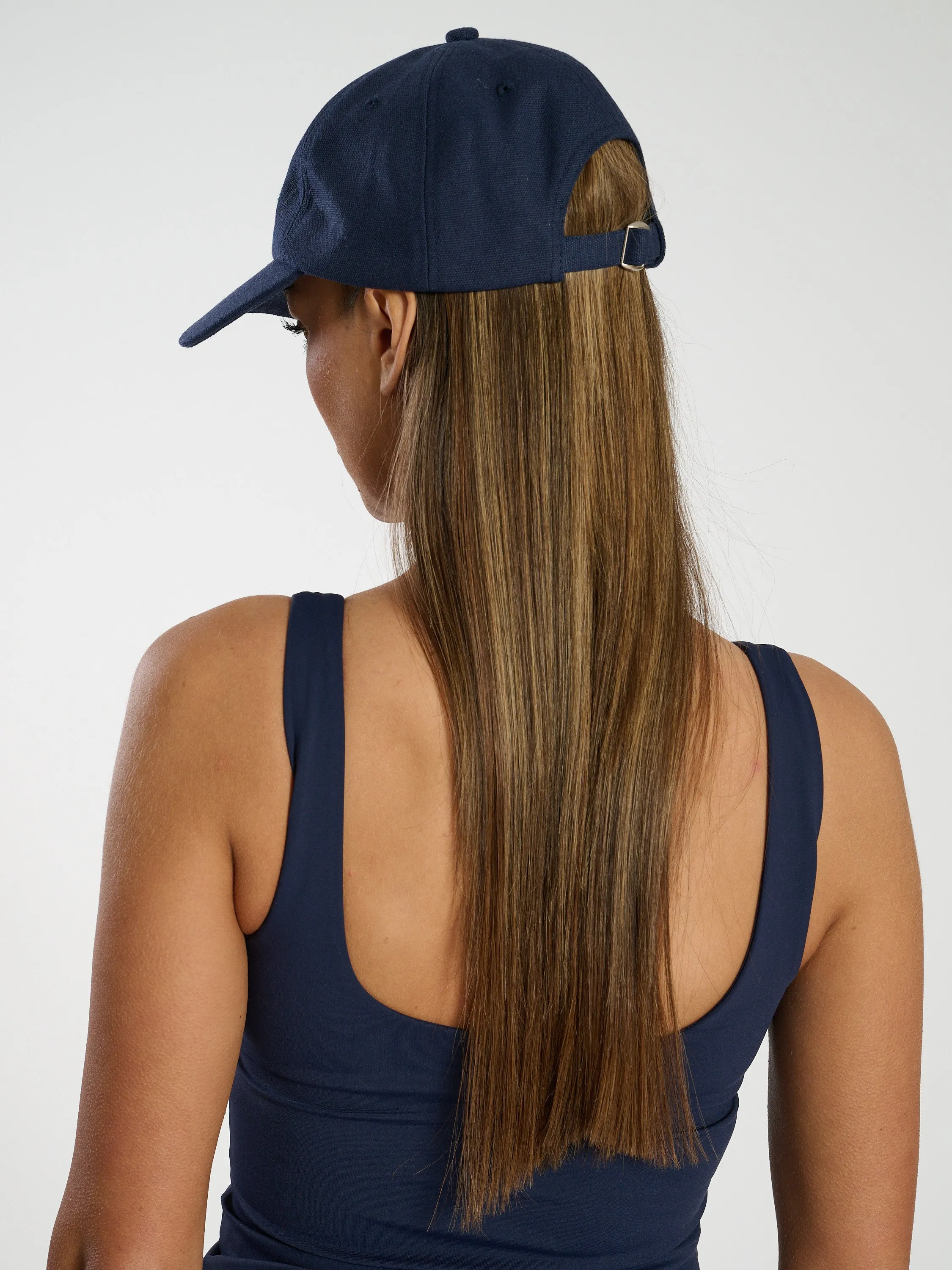 The 'Go-To' Pilates Cap In Navy