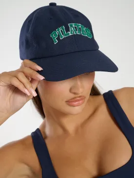 The 'Go-To' Pilates Cap In Navy