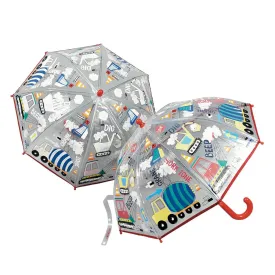 Transparent Construction Color Changing Umbrella