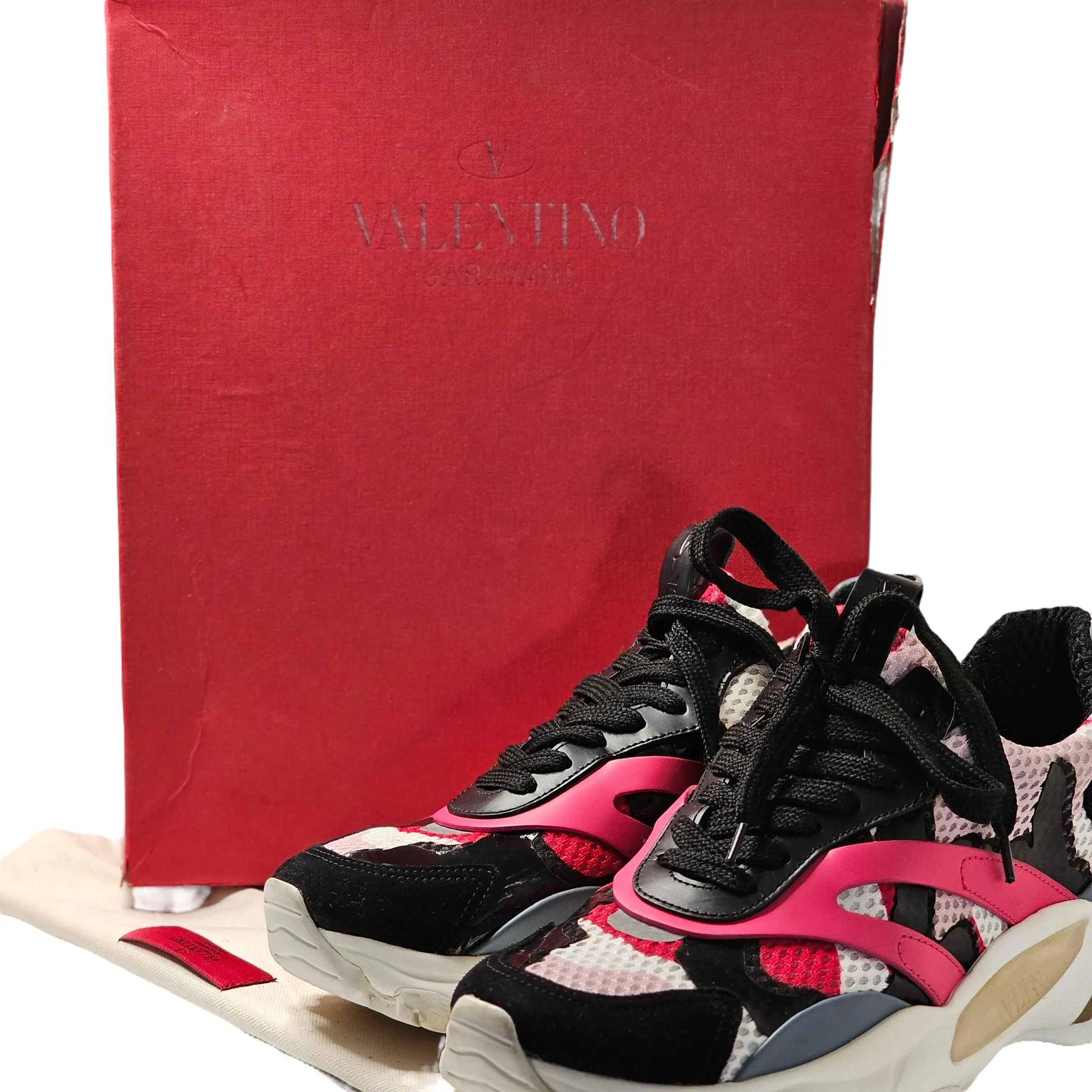 VALENTINO GARAVANI BOUNCE TRAINERS EU 37/ UK 4