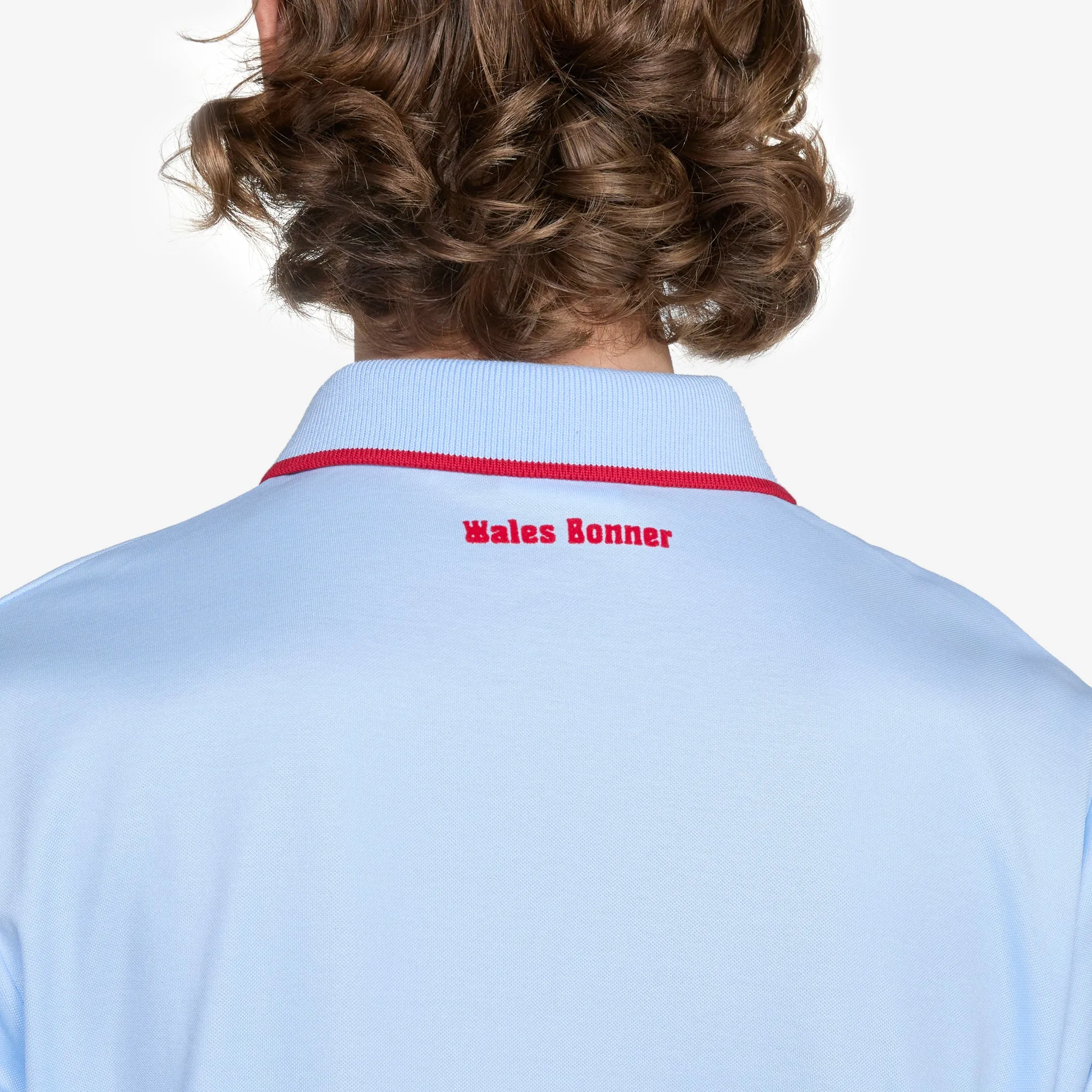Wales Bonner x Polo Shirt Glow Blue