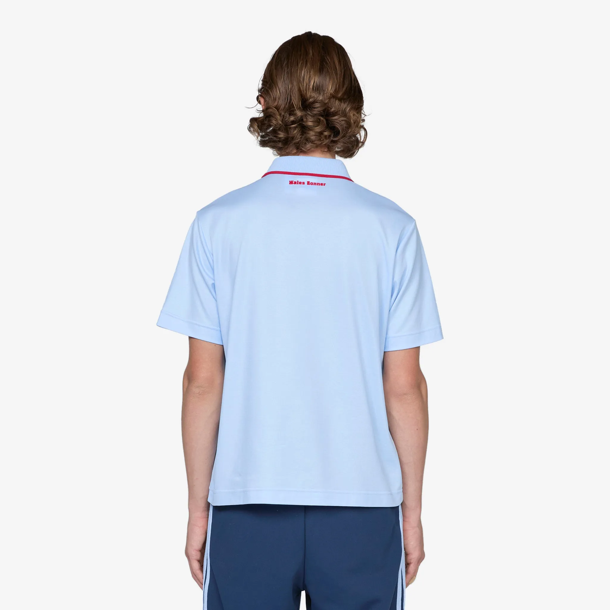 Wales Bonner x Polo Shirt Glow Blue