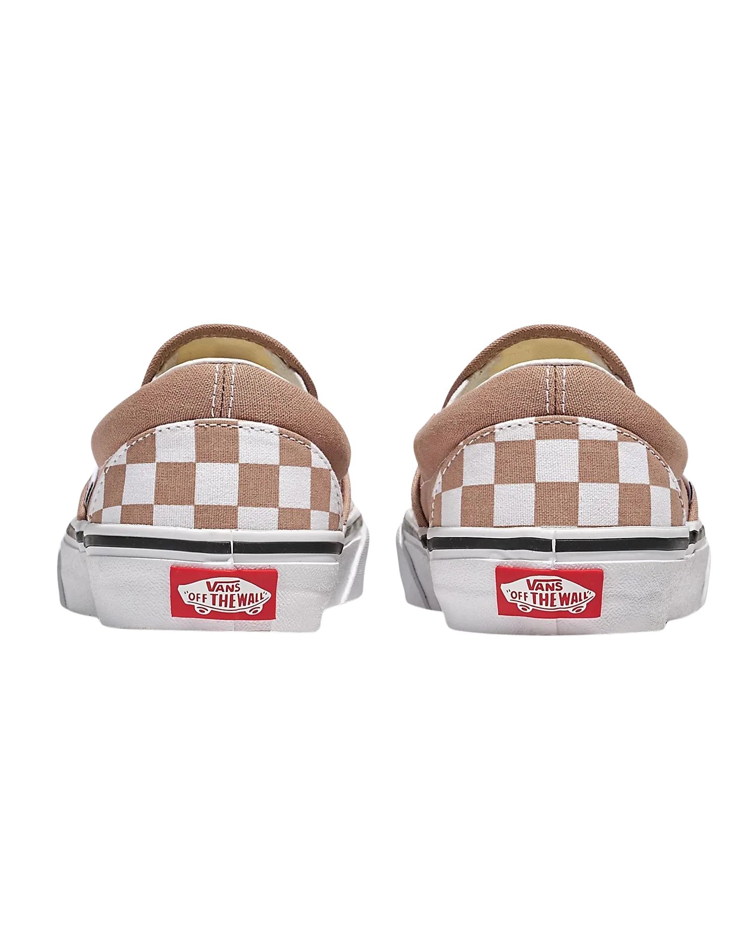 Womens Classic Slip On Shoes in Warm Taupe Brown